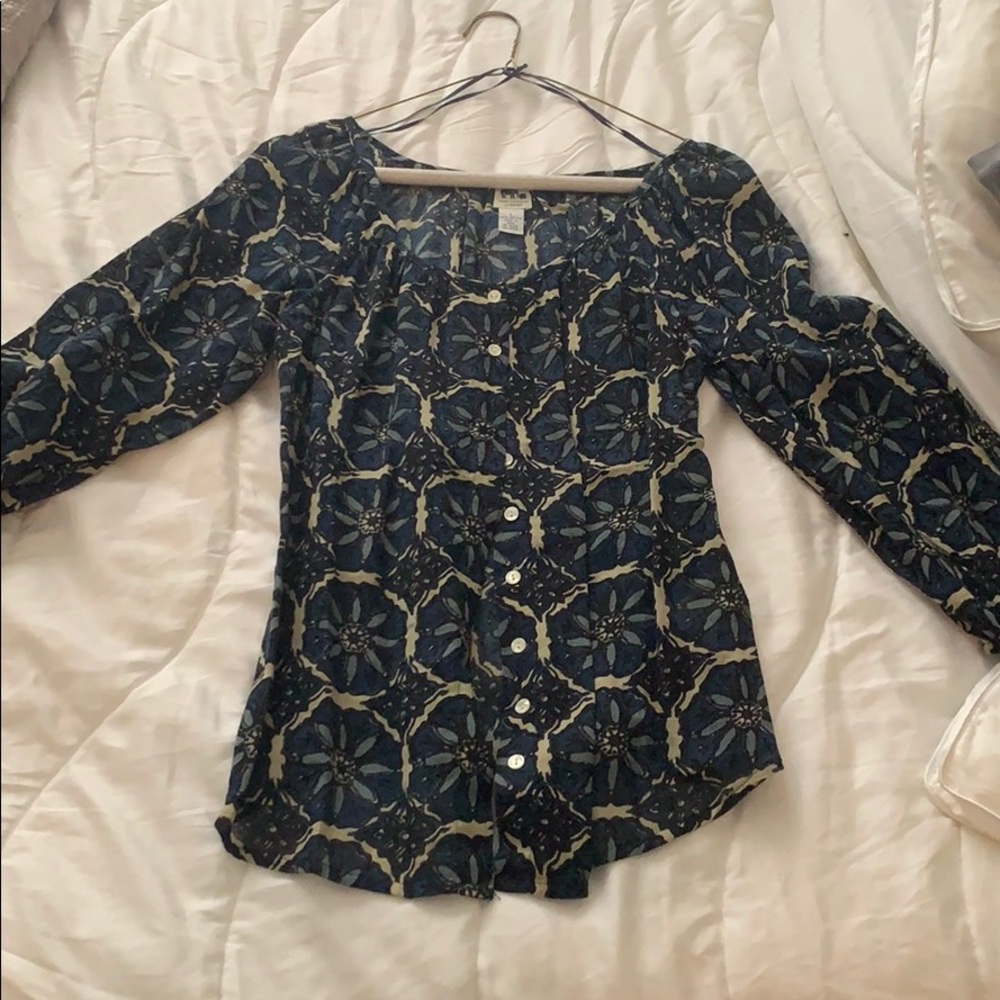 Button down blouse